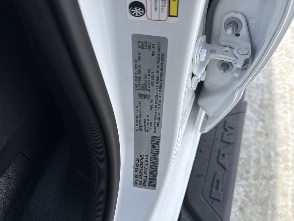 2026 RAM Ram 1500 RAM 1500 BIG HORN CREW CAB 4X4 5'7' BOX