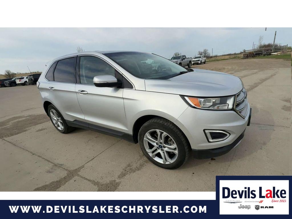 Used 2018 Ford Edge Titanium with VIN 2FMPK4K80JBC13979 for sale in Devils Lake, ND