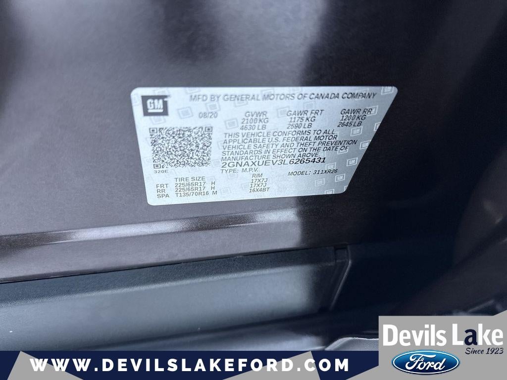 2020 Chevrolet Equinox AWD LT 1.5L Turbo