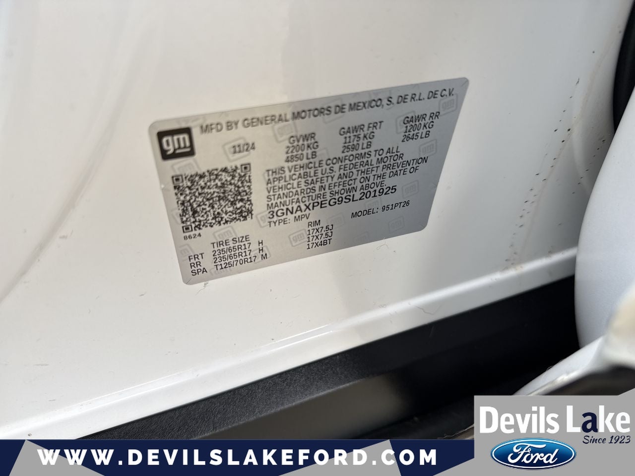 2025 Chevrolet Equinox AWD LT