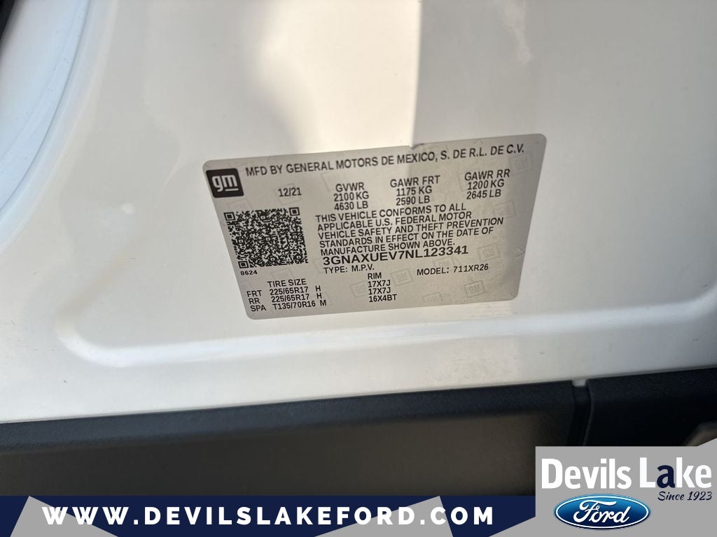 2022 Chevrolet Equinox AWD LT